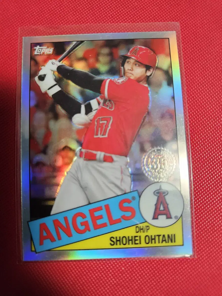 오타니 2020 Topps Chrome 1985 Topps 카드